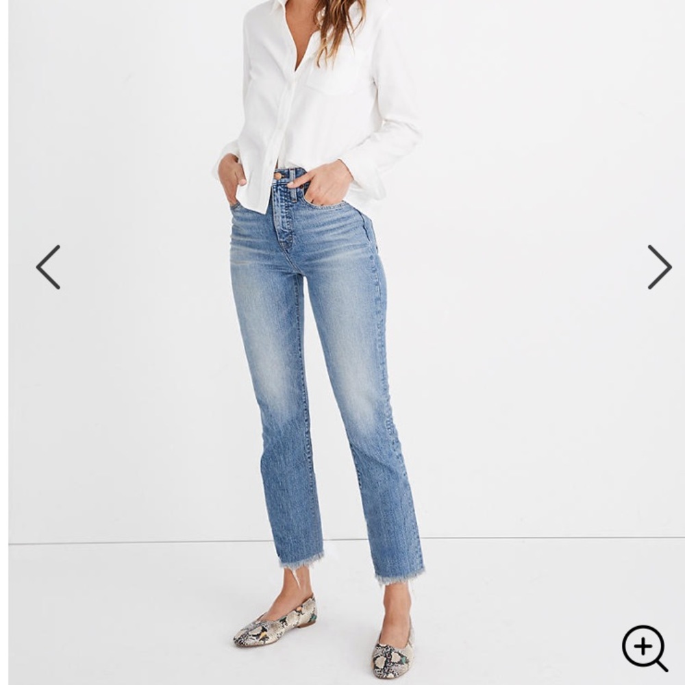 NWT Madewell Perfect Vintage Jeans